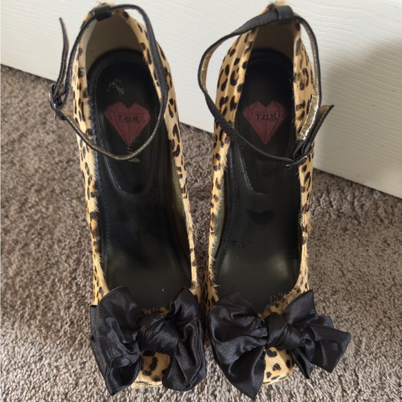 TUK leopard shoes size 9 - Picture 6 of 6